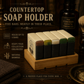 Bamboo Countertop Soap Holder