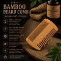 Bamboo Beard Comb